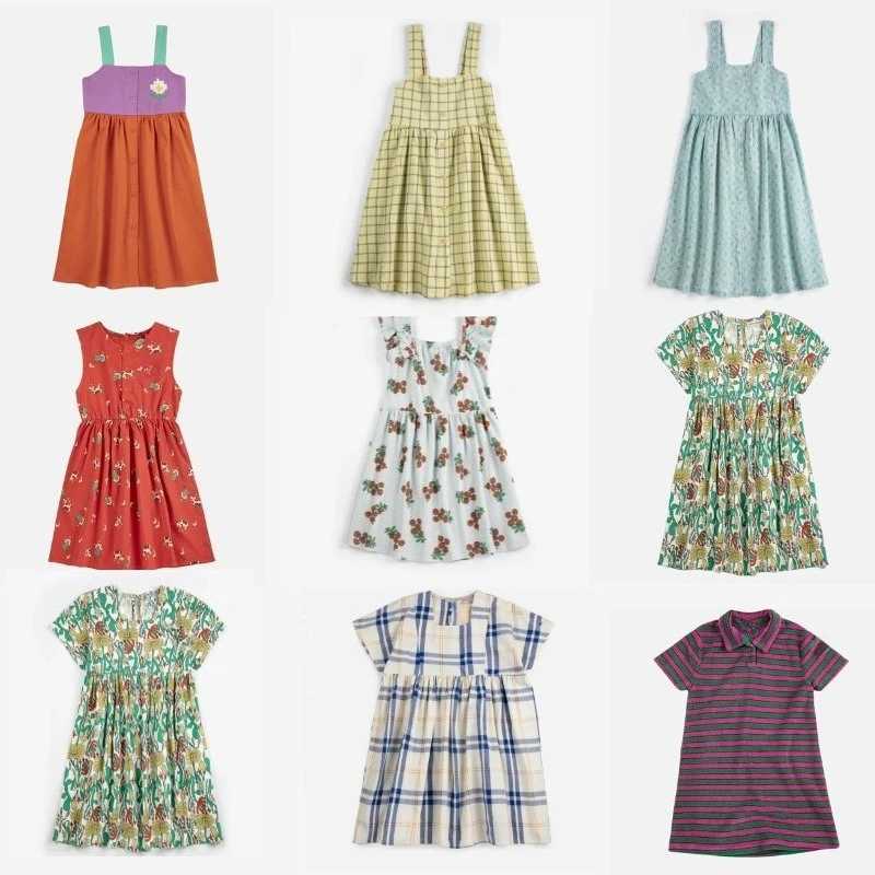 Childrens Dress 2026 Summer New Cute Printing Kids Girls Princess Dress Toddler Girl Clothes H260402