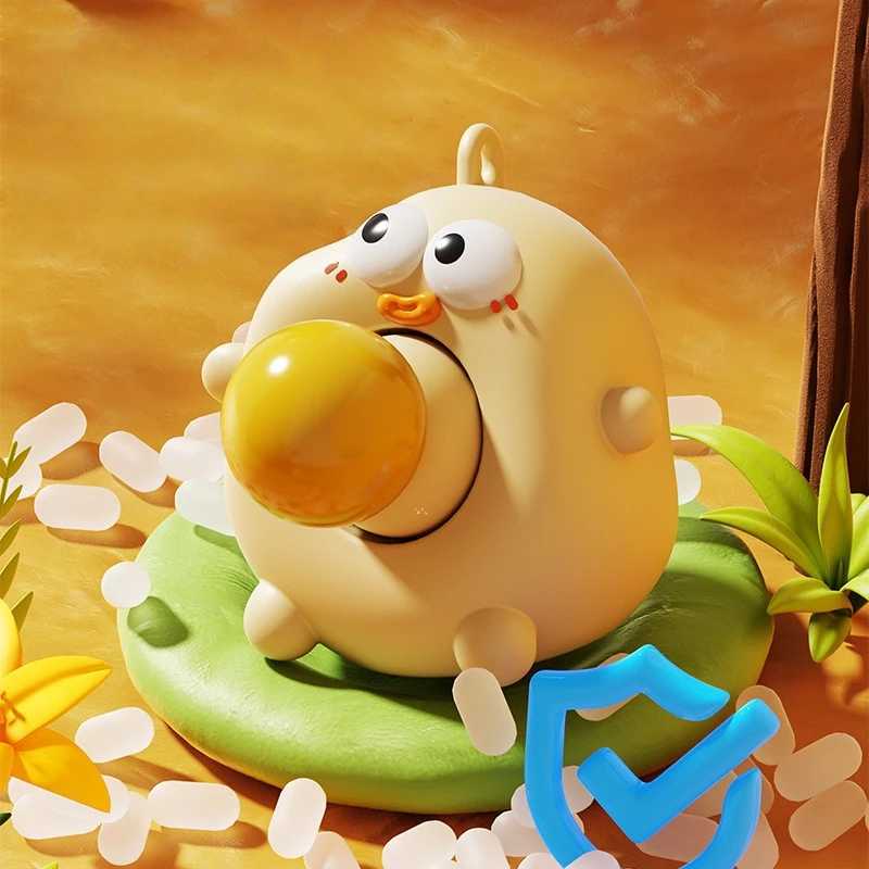 1PC Random Squeeze Egg Bubble Blowing Stress Relief Decompression Sensory Toys For Adult Kids Office Travel Pinch Squeeze Toy H260402