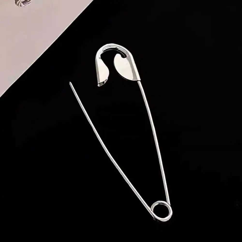 New Large Safety Pin Metal Hair Claws Barrettes For Women Girls Hair Accessories Hairclips Hairpins Headwear Gifts H260402