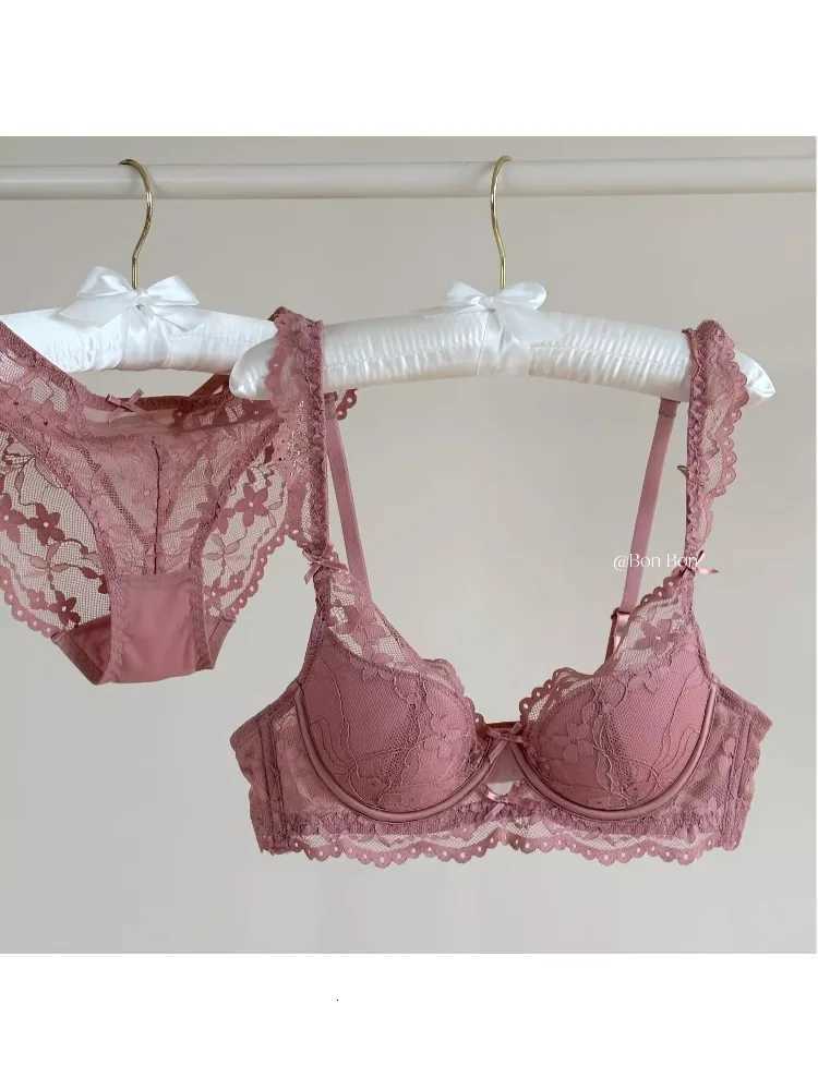 YUQI Lace Push Up Bra for Bigger Look Minimizer Slimming Underwire Support Tuck Side Fat No Sagging Steel Ring Plus Size Z260402