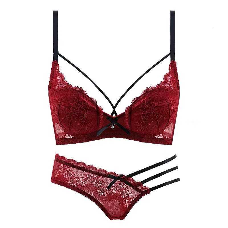 Summer Christmas Lingerie Set Red Lace Bra Lightweight Low Back Support Comfort Bralette Pure Desire AU Sizes MOYISU Tushy Z260402