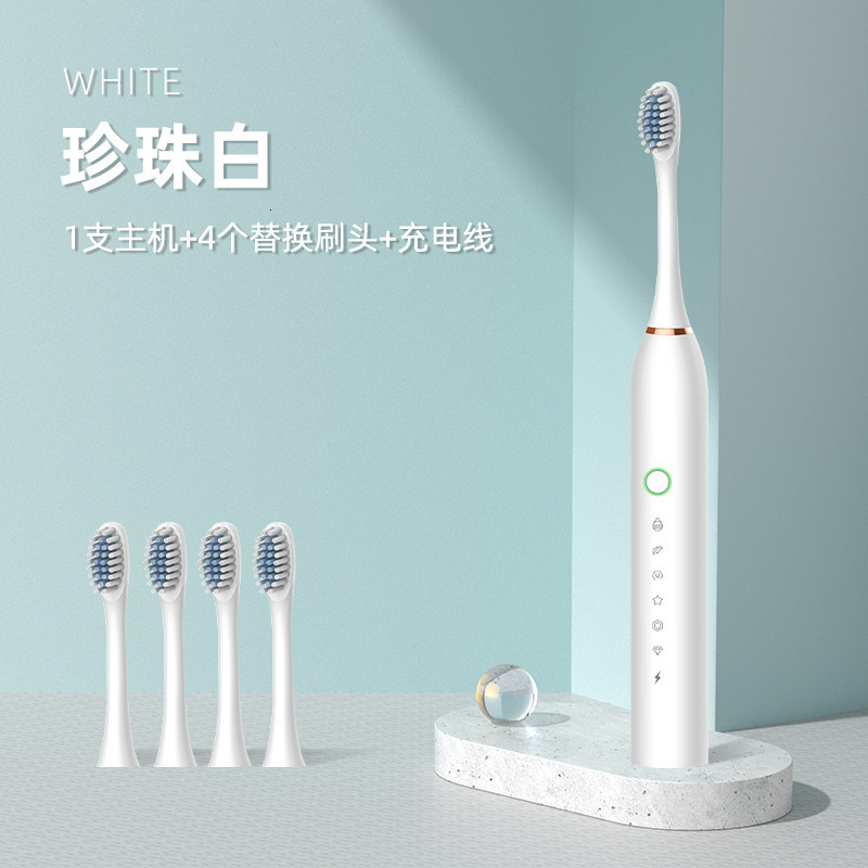 Toothbrush Nandme NX8000 Smart Acoustic Electric toothbrush Deep Cleaning Toothbrush IPX7 Waterproof Micro vibration Deep Cleaning Whitening Agent 230