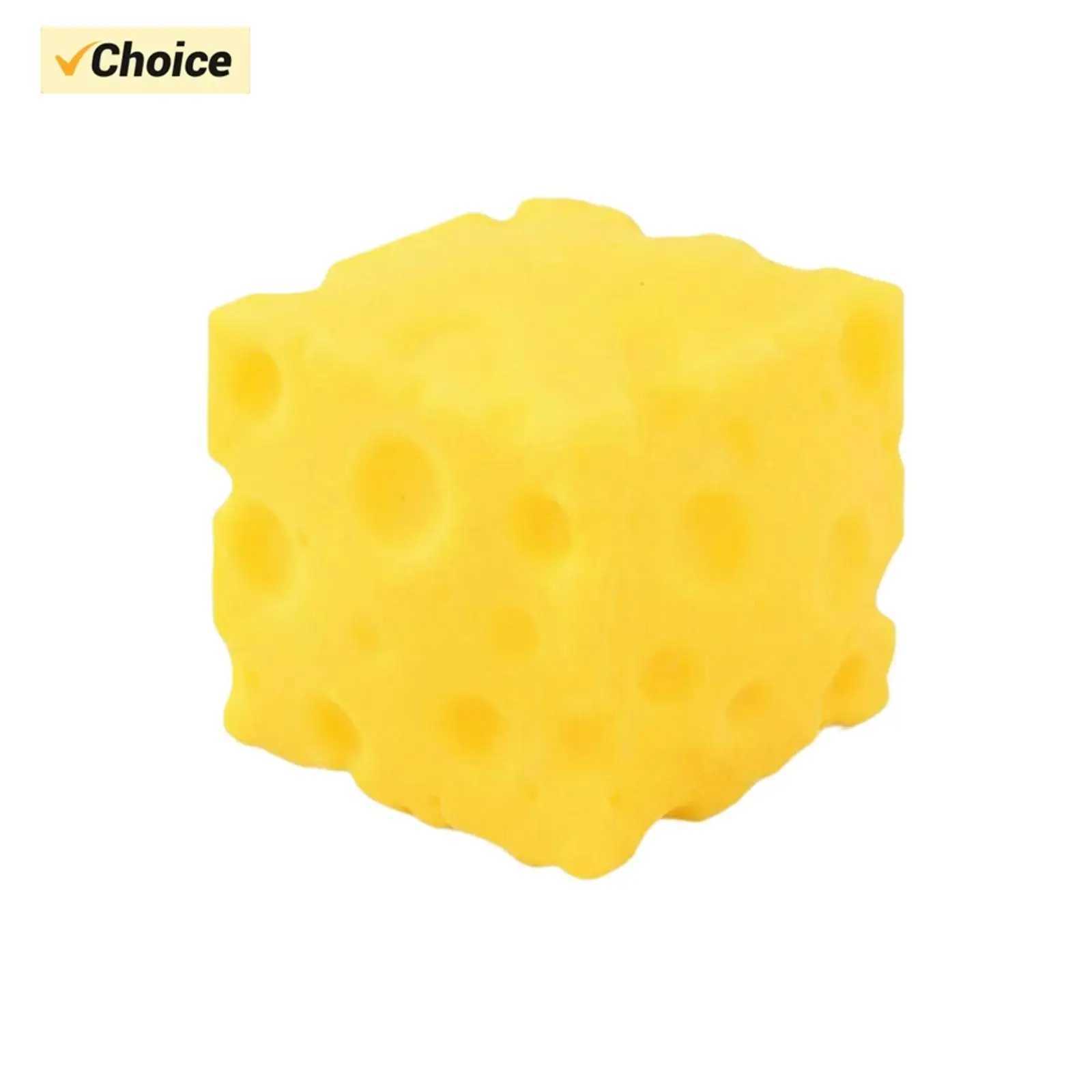Hot-selling Cheese Cube Stress Ball Big Cheese Shapeable Squeeze Ball Non-Bounce Fidget Toy ASMR Sensory Anti-Stress Gift H260402