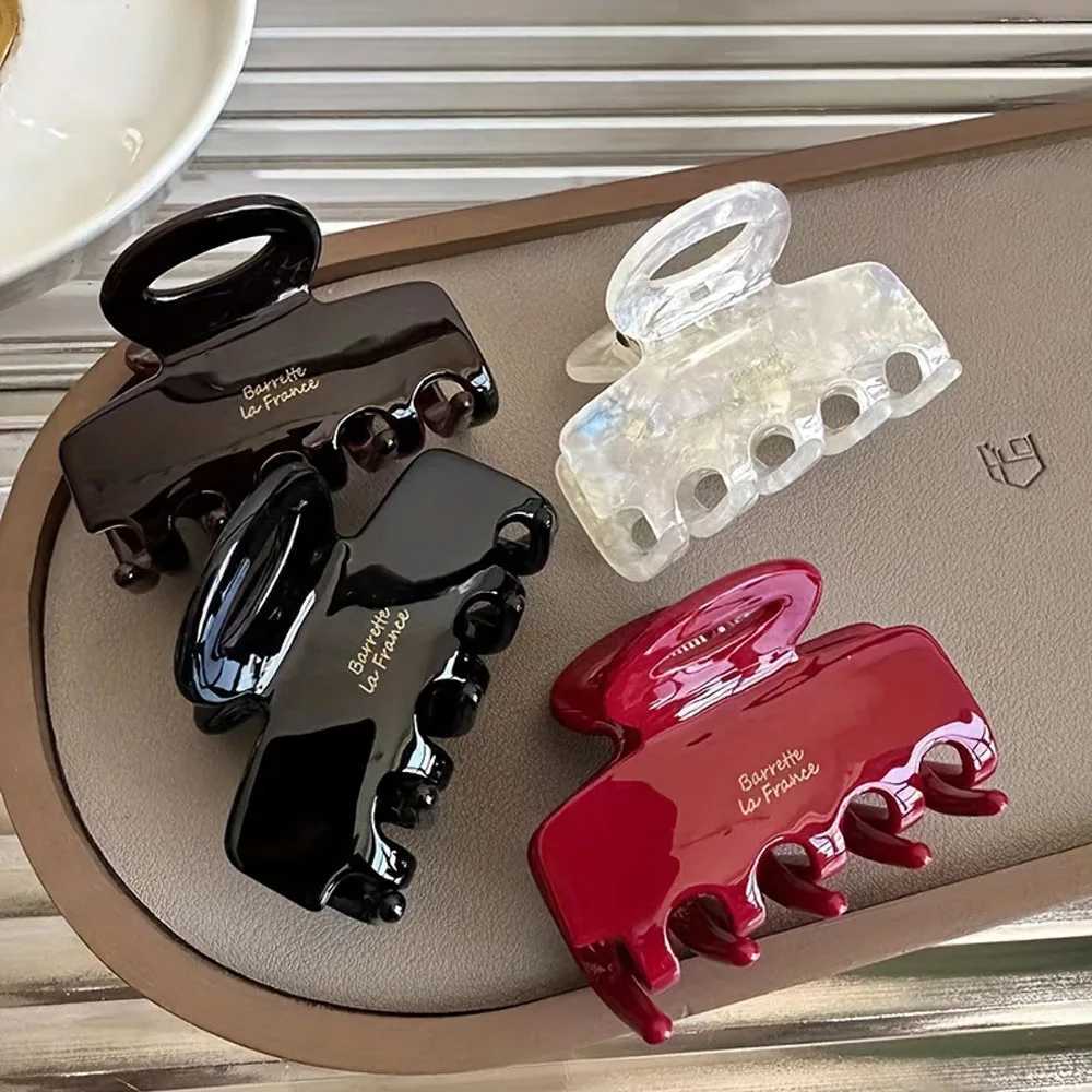 Hair Clip Light Luxury Shark Clip High-end Feeling Hair Accessories Girl Woman Small Grab Clip Side Hair Clip H260402