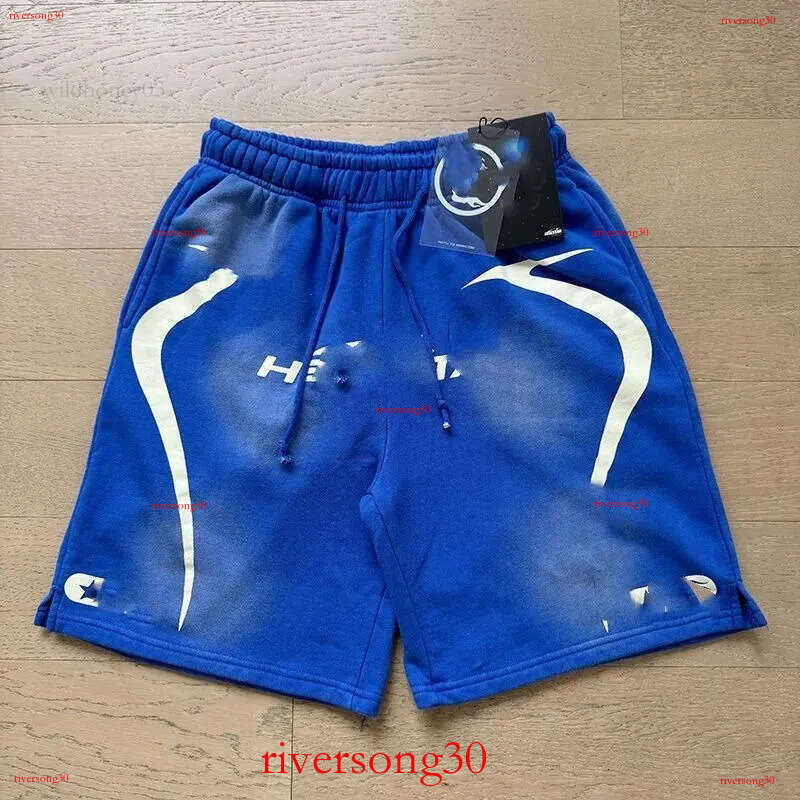 Helles Mens designer Shorts Casual High Quality Letter Printed Helles Starly Short Pants Loose Oversize Style Drawstring Knee Length Workout Hip Hop e66