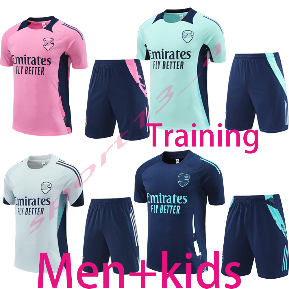 2025 2026 PEPE SAKA Arsenal Sportswear Football Set 24 25 Arsenic Training Suit ODEGARD THOMAS TIERNEY tracksuit Men Kids football tracksuit kit Breathable