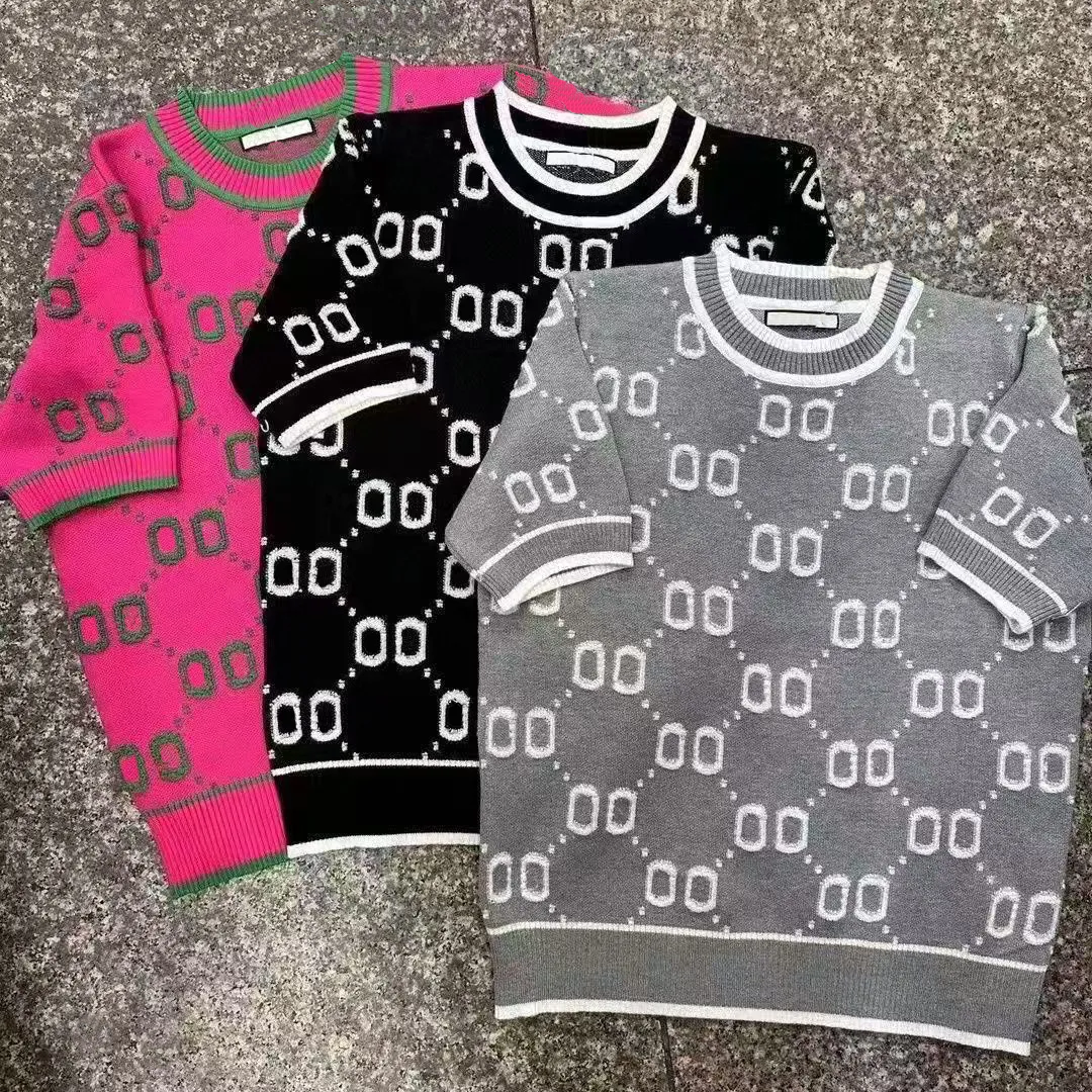 women's sweater for autumn and winter, new flocked and rhinestone long-sleeved knitted sweater, a best-selling knitted sweater and top for Women's T-Shirt