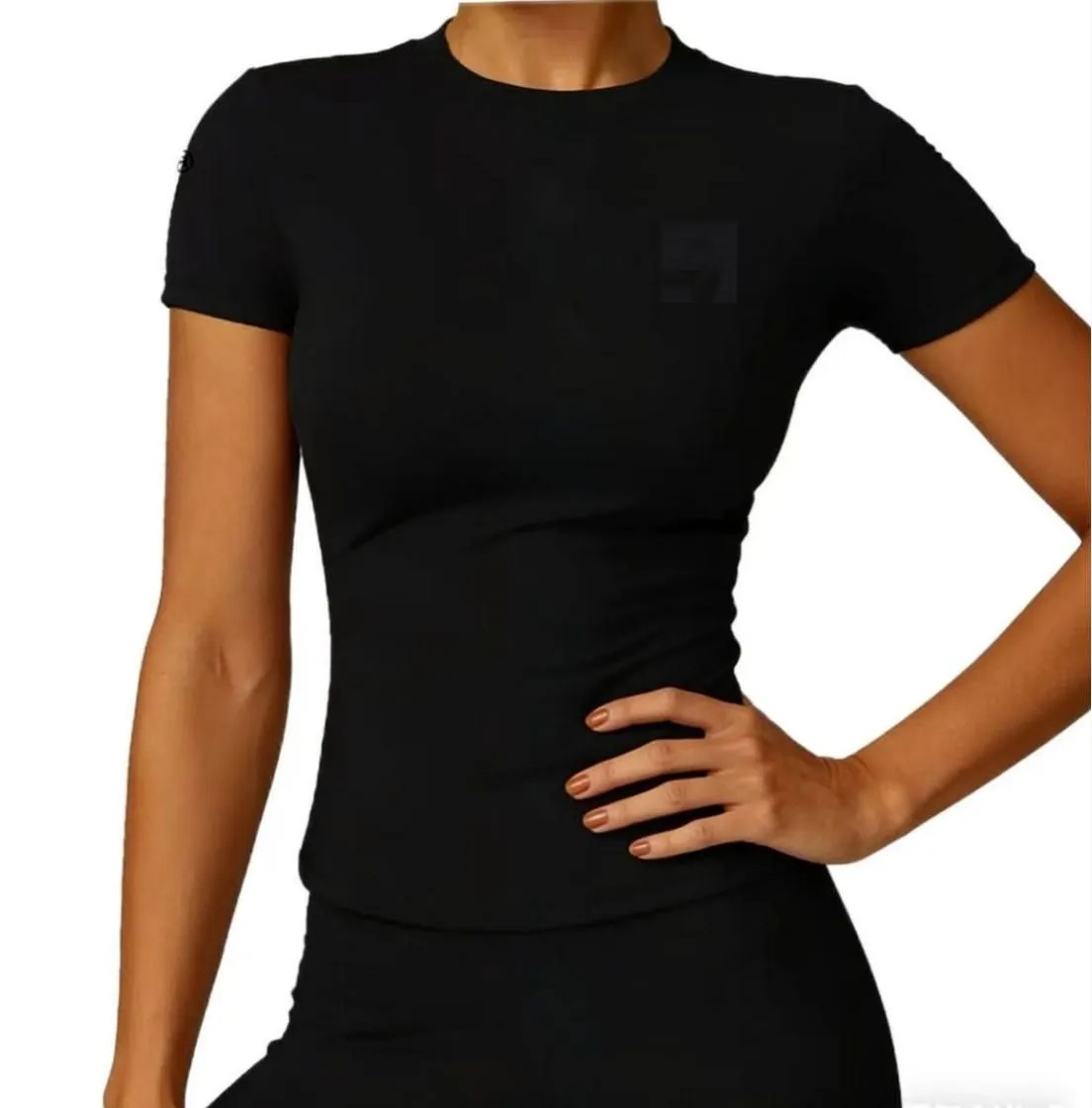 Designer Women Yoga Shirt Top Cew Neck Fintness Short Sleeve Crop Tops T Skinfriendly Summer swiftly tech Seamless Gym T-Shirts High-Elastic Breathable