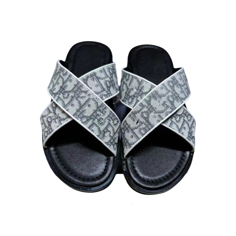 Men's Graphic Letter Slide Sandals Summer Outdoor Non-Slip Casual Shoes