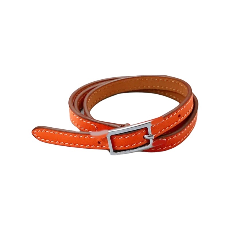 Designer Real Leather 3 Round Multicolor Cuff Bracelet For Women Fashion Daily Wear And Stylish Adornment
