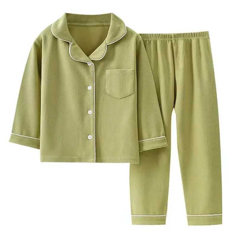 Baby Girls Clothes Pajamas Sets Boy Pyjamas Kids Homewear Cotton Sping Autumn Nightwear Childrens Indoor Clothing Pijamas Suit H260403