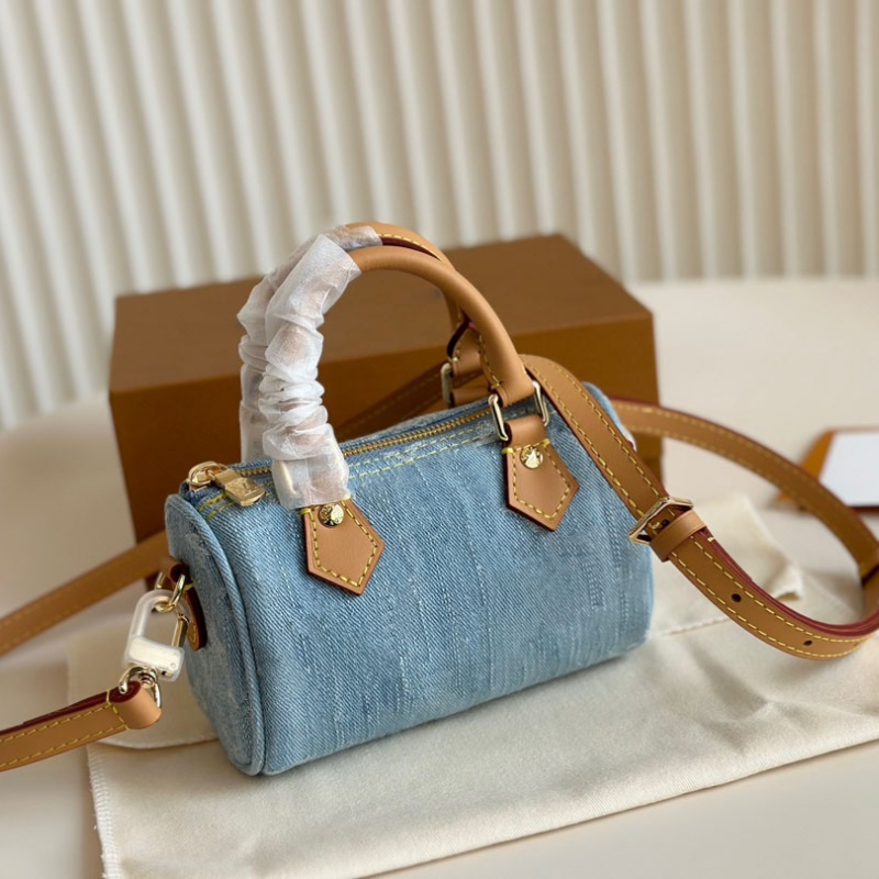 Designer Bag Nano Mini Shoulder Crossbody Bags Women Sac luxe Leather Clutch Pochette Classic Luxury Denim Purse Handbag Tote Wallet 16CM