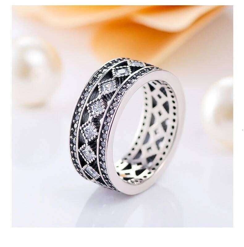 925 Sterling Silver Sweet Flower Ball Leaves Wings Snake Ring For Valentine's Day Wedding Exquisite Jewelry Gift Women