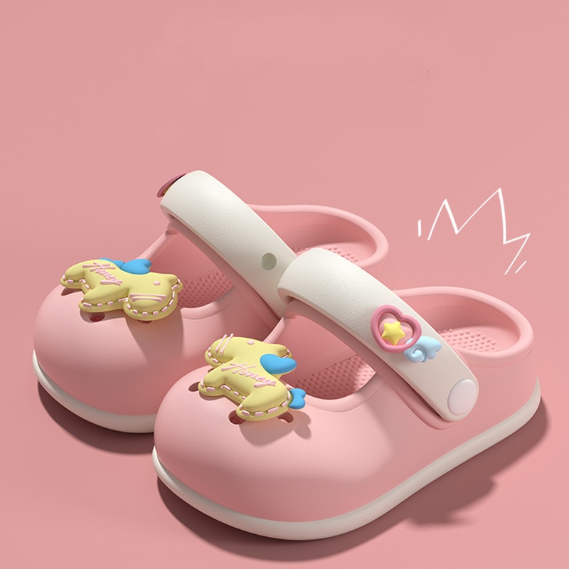 Children Sandals Summer Slides Infant New Born Baby Shoes EVA On Soot Boys Girls kids Desert Sand slippers Free shipping Size 18-35