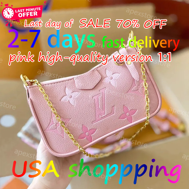 12A 1:1 designer bag lvs bag ladies letter embossed shoulder bag lv neverfull bag crossbody bags for women luxury bag beach bag card holder black classic half moon bag