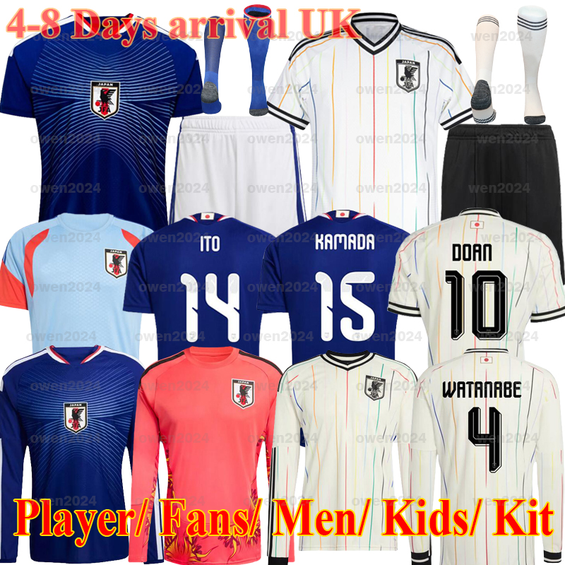 japan jersey 2026 World Cup football shirt classic Cartoon soccer jerseys MINAMINO TOMIYASU TSUBASA Mitoma maillot japon futbol camiseta SHIBASAKI KUBO KAMADA