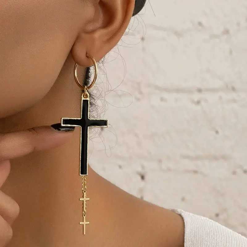 Women Red Heart Shape Resin Board Drop Earrings Turquoise Stone Pearl Bowknot Drop Earring Epoxy Cross Charm Long Tassel Earring H260403