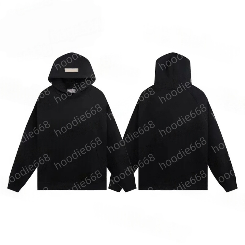 Hoodie men hoodies tracksuit designer clotheshoodie set sweatshirt fear of fashion 3D silicon letter printed graphic tee long sleeve loose pullover o-neck sweater