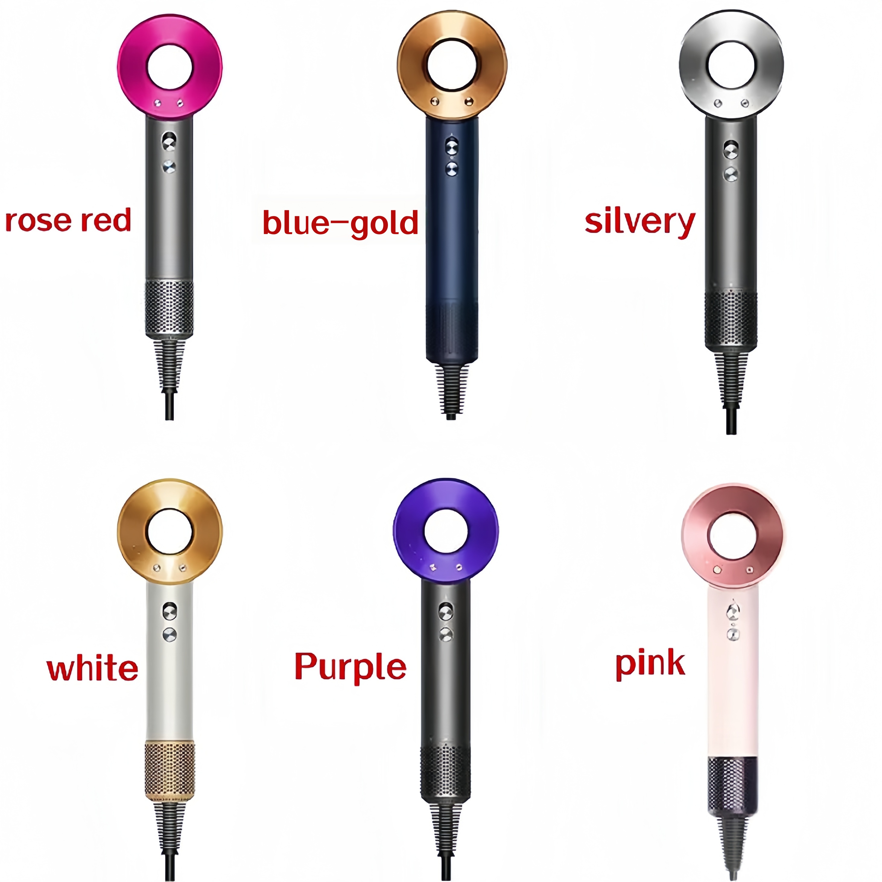 Hair dryer negative ion professional salon fast blowing, powerful travel back to home universal cold air hammer constant temperature