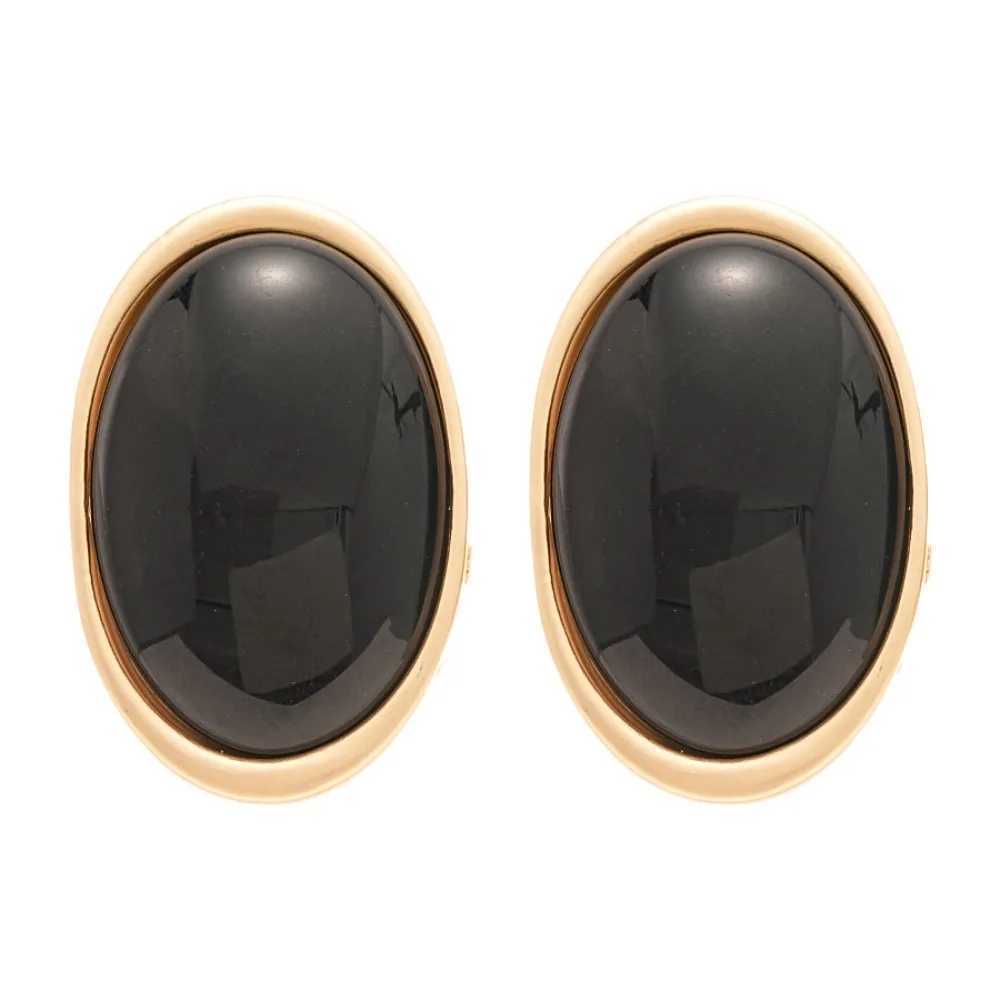 Exaggeration Retro Geometric Ellipse Resin Stud Earrings for Women Personality Charm Wedding Bride Party Jewelry No Fade Gift H260403