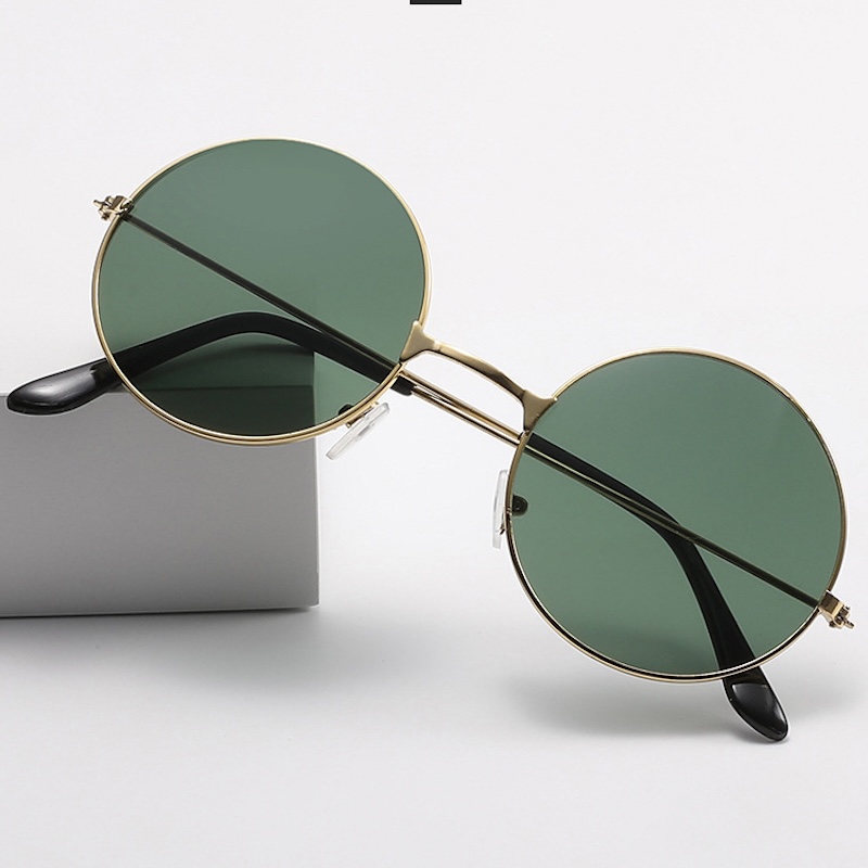 Gojo Satoru Glasses Anime Jujutsu Kaisen Cosplay Black Glasses Steampunk Round Frame Eyewear Party Sunglasses Men Women CB Fashion Accessories