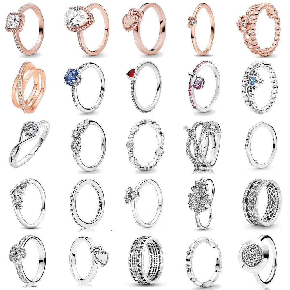 925 Sterling Silver Sweet Flower Ball Leaves Wings Snake Ring For Valentine's Day Wedding Exquisite Jewelry Gift Women