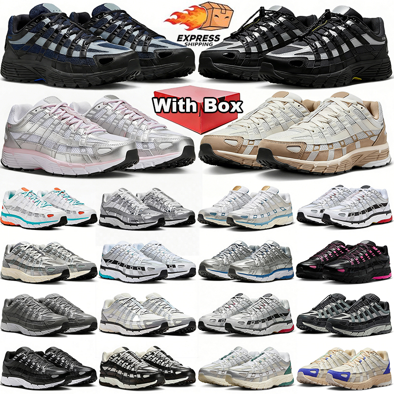 with box p6000 running shoes p 6000 mens trainers Black White SE Velvet Brown Cave Stone Gold Beige Grey womens p6000s men p-6000 designer outdoor sports sneakers