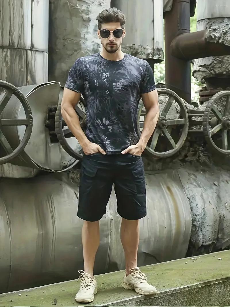 Men's Shorts US Plus Size Cargo Fashion Summer Hip Hop Casual Big Pants Outwear Trend Port Wind Gym Men