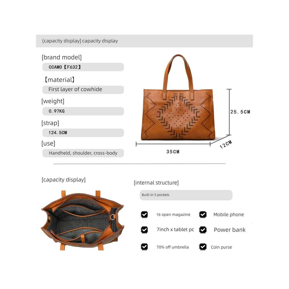 New Design Women Bags, Factory Direct, Large Capacity Fashion First Layer Cowhide Leather Bag, Ladies Shoulder Handbag, Wholesale SENYY