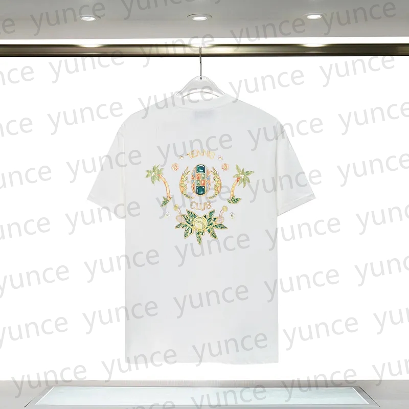 Summer New Female Designer Pattern T-shirt Round Neck Short Sleeve Fashion Letter Printed Casual Loose Short Sleeve T-shirt American Retro Short Sleev