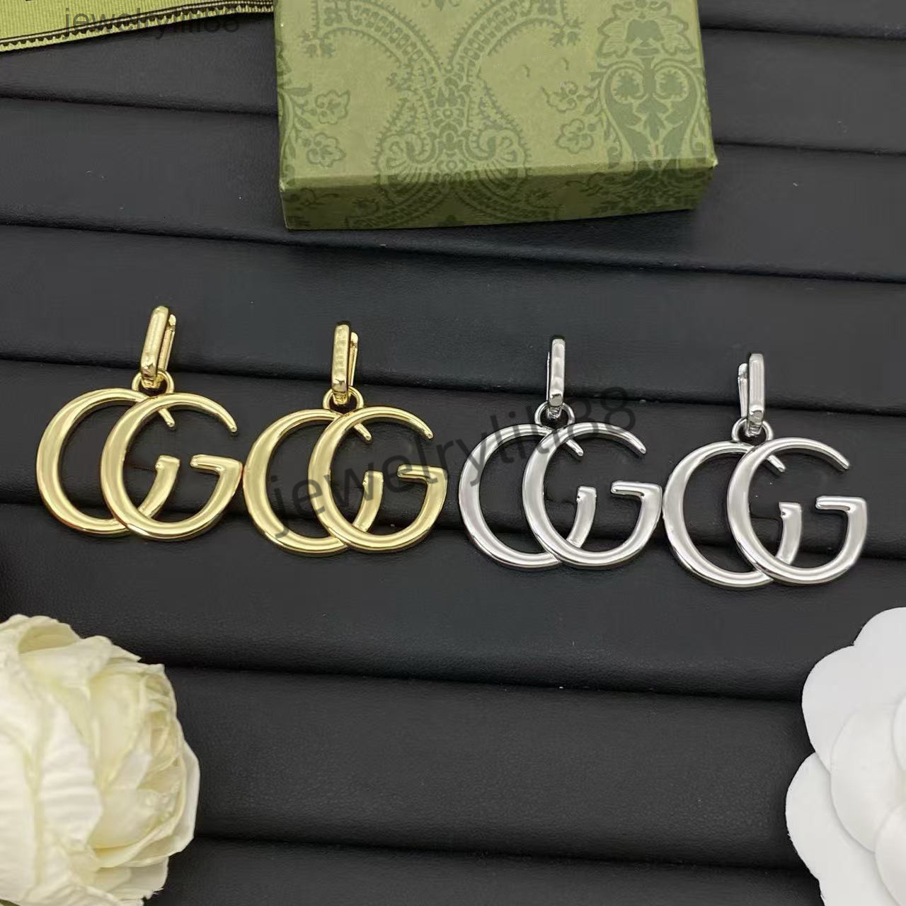 Top Quality Luxury Women Fashion Heart Love Stud Classic Size Stainless Steel Couple Gifts Designer Jewelry Engagement Earring guccis guccii ggs gucciearring HSZD
