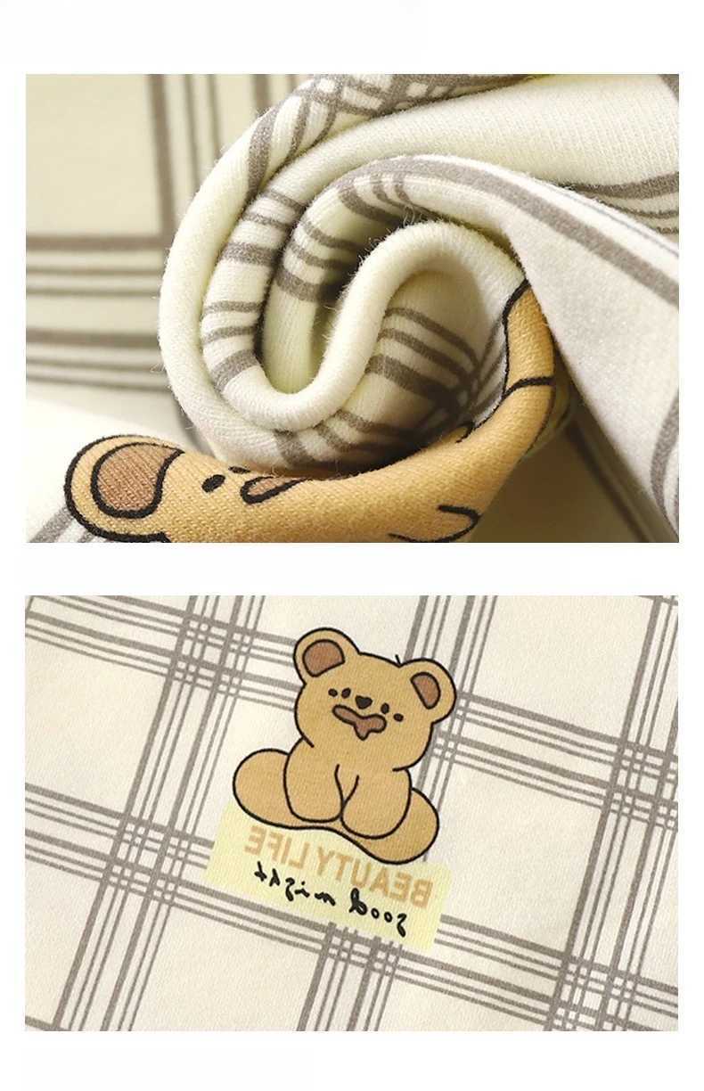 Kid Comfortable Pajamas Two Piece Set Multi Style Long Sleeve Top Trousers Pants Girl Boy Homewear Casual Children Cute Wear H260403