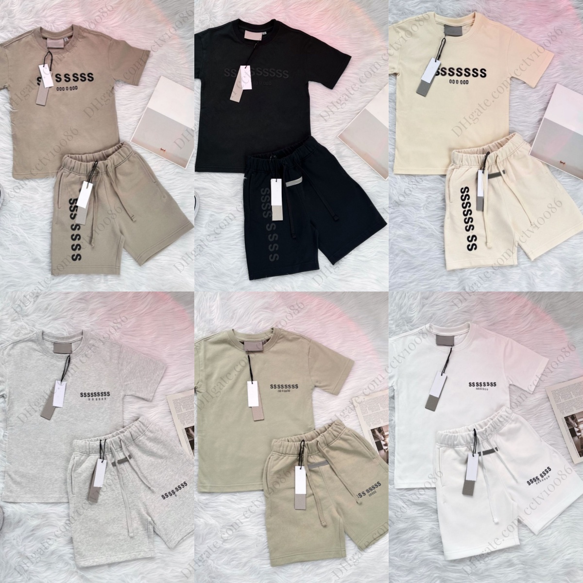 Designer Kids Clothes Sets Boys Tracksuits Letters Printed ess Toddlers Tshirts Shorts Children Clothing Girls Short Sleeve T-shirts Brand Youth