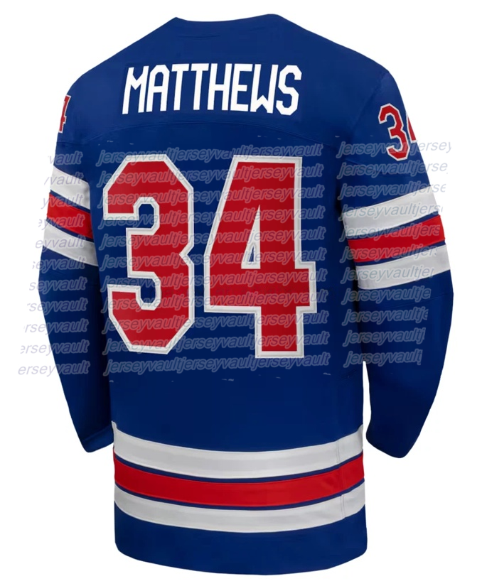 Team USA 2026 Olympices Hockey Jersey AustonS MatthewsS Quinn Hughes Jack Eichel Charlie McAvoy Matthew Tkachuk Tkachuk Jake Guentzel Clayton Keller M
