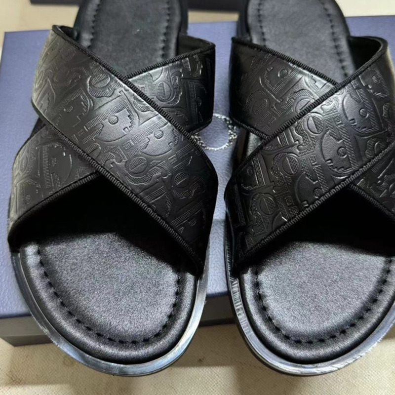 Men's Graphic Letter Slide Sandals Summer Outdoor Non-Slip Casual Shoes