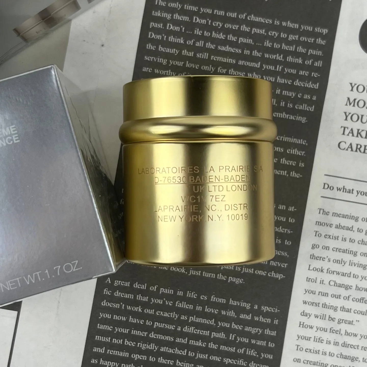 Pure Gold Radiance Creme Creme Radiance 50ML Face New Face Skin Care Luxe Cream LA Premer Creme 50ml Cosmetics Makeup Faced Cream