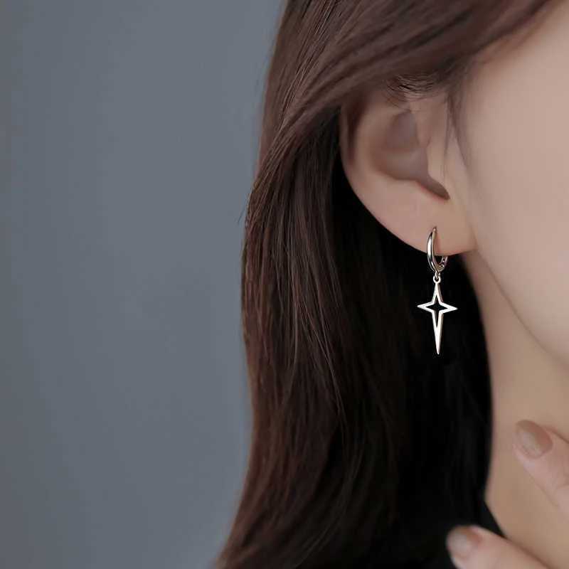 1-10Pairs Star Irregular Cute Womans Stainless Steel Dangling Drop Earrings for Man Romantic Y2K Surge Jewelry Daily Party New H260403