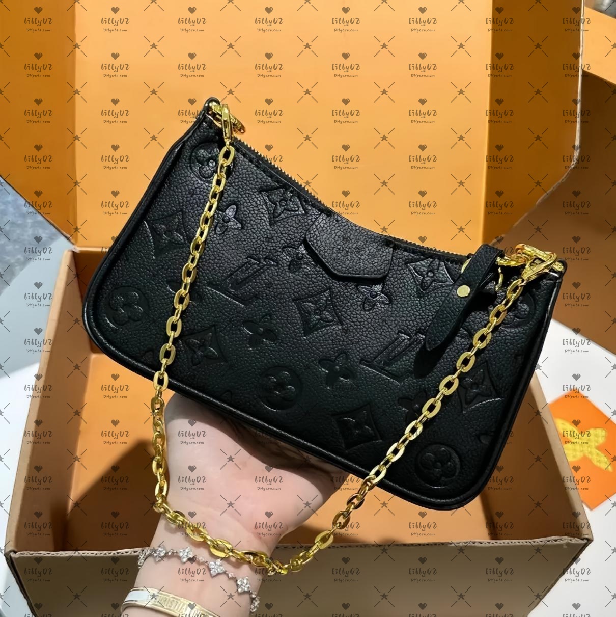 Designer Bags Fashion Shoulder Bags Underarm Bags Women's Bags Luxury Chain Leather Bags Hundreds Luxury Printed Leather Embossed Old Flower Bags Tote