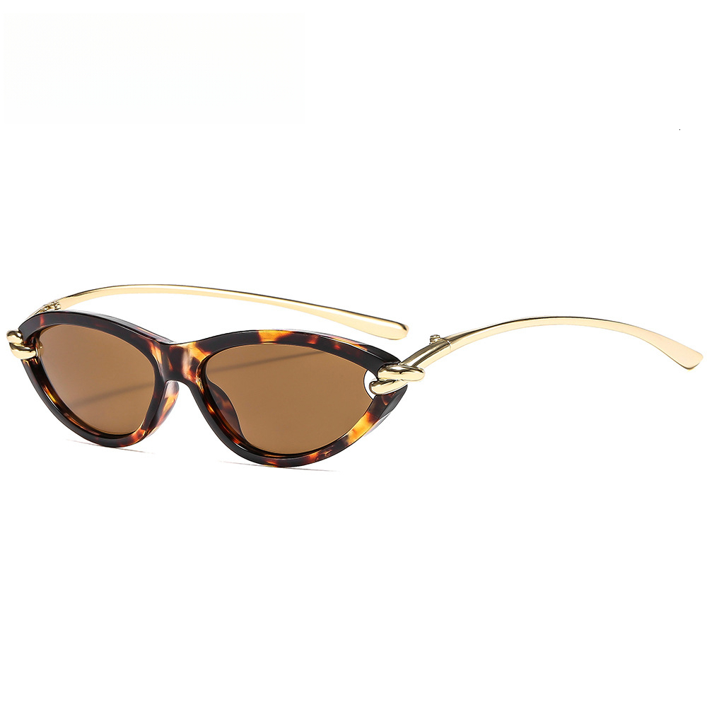 Designer Luxury Fashion Korean Cat Eye Sunglasses High End Leisure Fashion Women's Sunglasses New Designer Sunglasses Cross Border Women's S