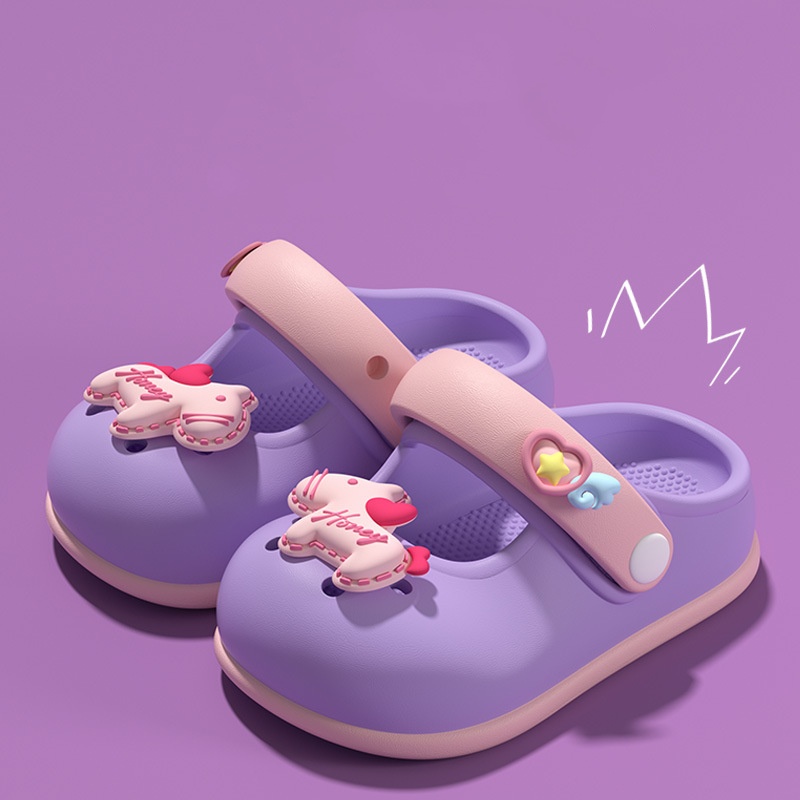 Children Sandals Summer Slides Infant New Born Baby Shoes EVA On Soot Boys Girls kids Desert Sand slippers Free shipping Size 18-35