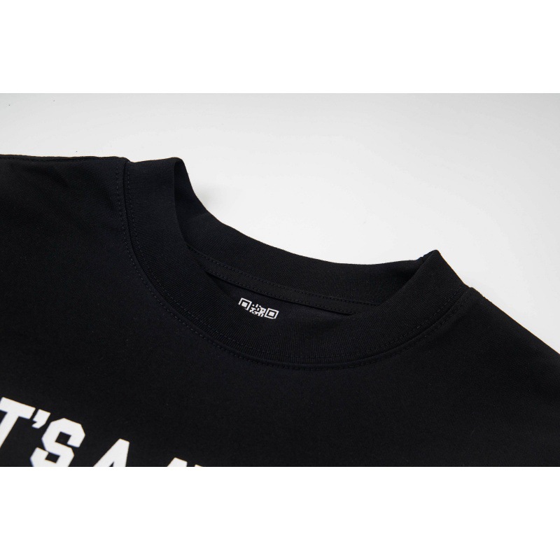 American style trendy high street loose short sleeved Cough Syrup printed letter T-shirt