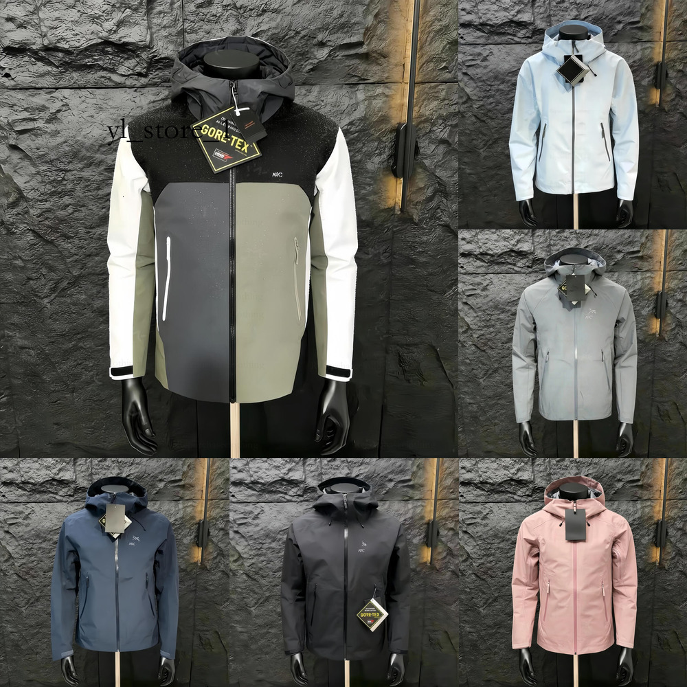 arcteryxslys jacket designer high quality 5a Arcteryxbrand lt coat mens womens windproof and waterproof outdoor casual travel Skiing luxury arcteryxclothes 275