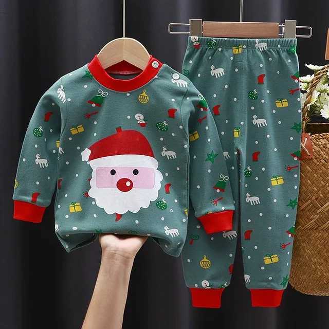 Kids Set Boy Pajamas Cotton Baby Cotton Clothing Children Autumn Clothes Pants Sets Home Clothes For Baby Infant Newborn Outfits H260403