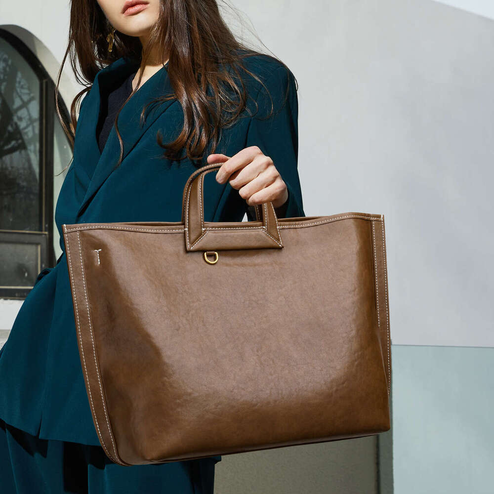 CCAMO Cowhide For Women New Model High End Elegant Commuting Bag Large Capacity Handbag Factory SENYY