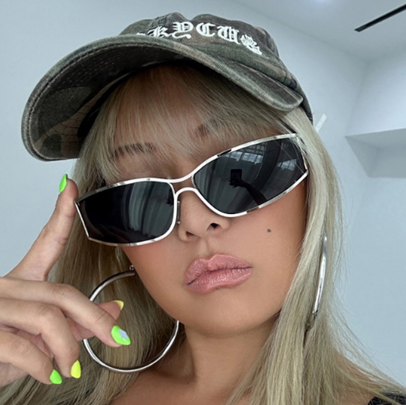 CB Y2k Sunglasses Women Men Oversized Brand Designer Gradient Goggle Sun Glasses Steampunk Glasses Shades Eyewear Mirror UV400 Party Ladies Fashion Ac