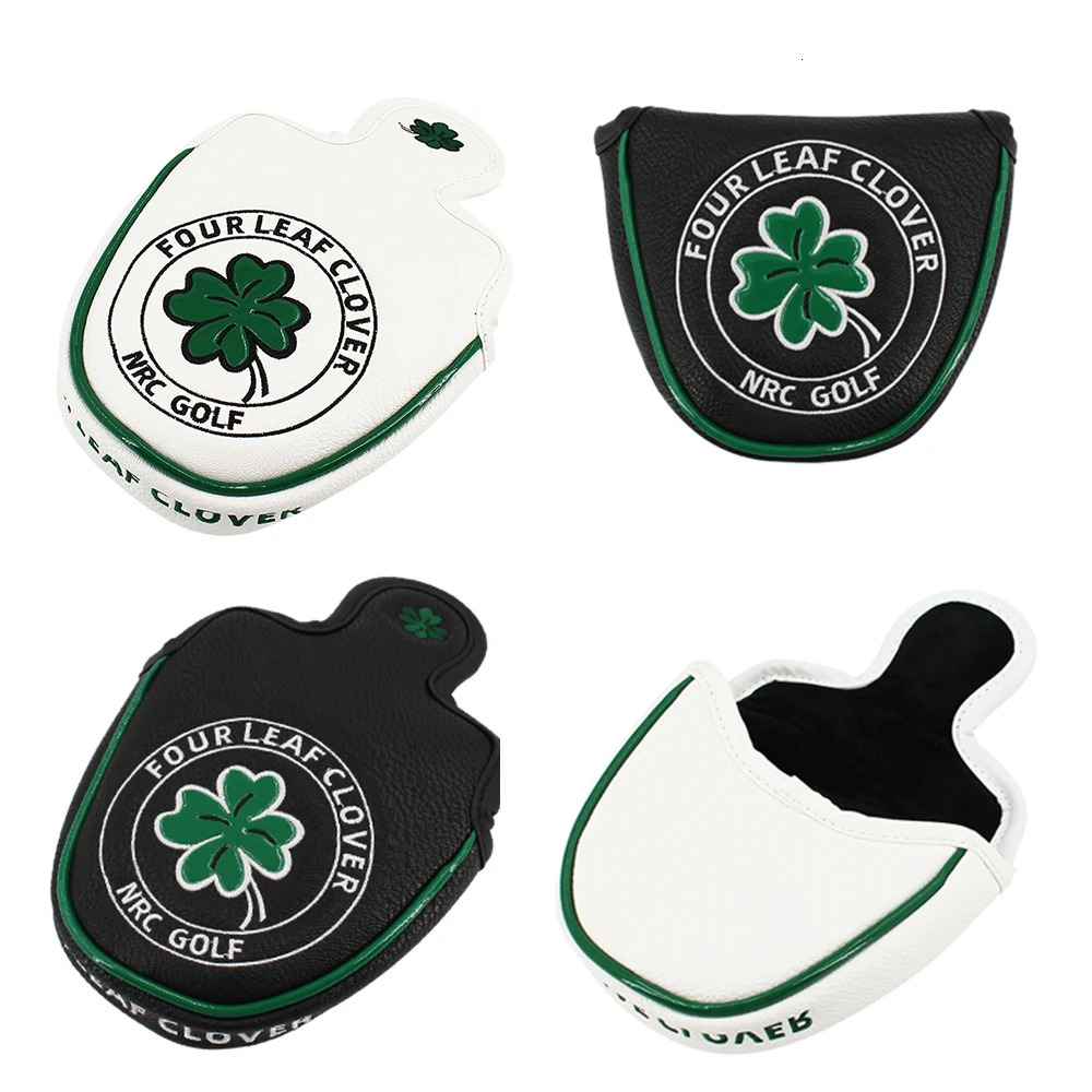 Golf Putter Cover Mallet Golf Headcover Magnetic Or Magic Tape Closure Golf Club Cover Multi Style Color Pattern Golf Supplies 260403