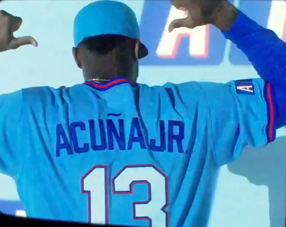 Acuna Jr. City Connect Baseball Jersey Harris II Profar Olson Kim Custom Baseball Jerseys Mens Womens Youth 886