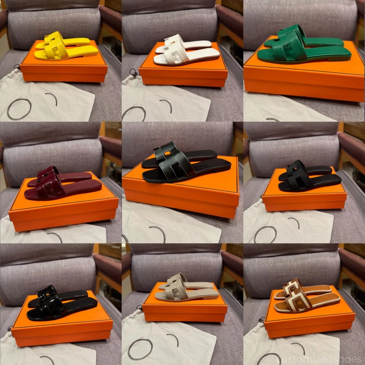 Designer sandals designer slippers woman sandals pink sandals Sandals fashion women slippers slidesshoes bottom flip flops summer casual beach sandal with box 42