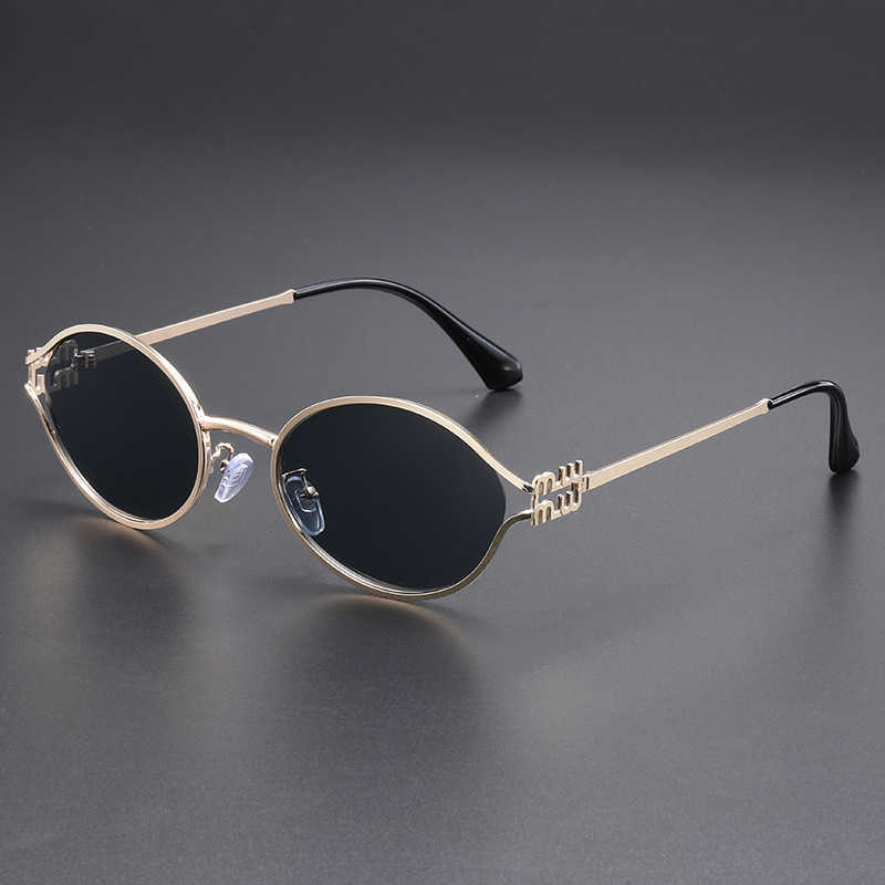 Sunglasses Luxury designer sunglasses New sunglasses elliptical ins senior sense retro sunglasses women fashion wear glasses Q260403