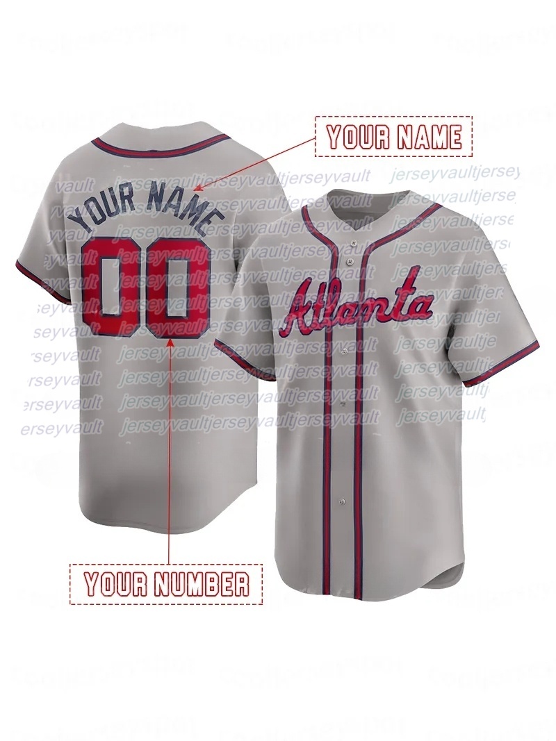 New 2026 City Connect Baseball Jerseys Acuna Jr.13 Ozzie Albies Chris Sale Olson28 Riley27 Jones Dale Murphy Baldwin Sanders Strider Aaron Men Women Y